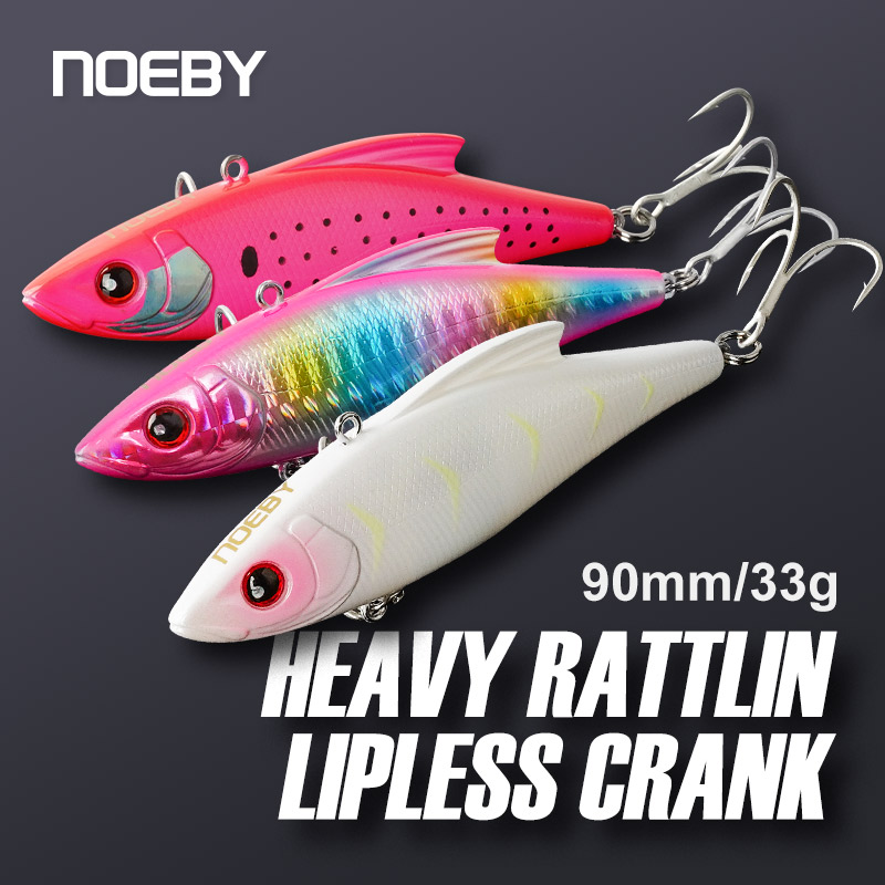 Fishing Lure Crankbait - Noeby 3 Pieces 90mm 33g Sinking