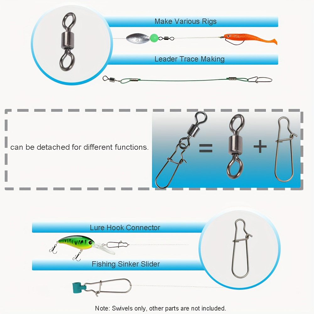 95/210 PCS Set Fishing Connect - огляд і ціна Fishing Lure Kit