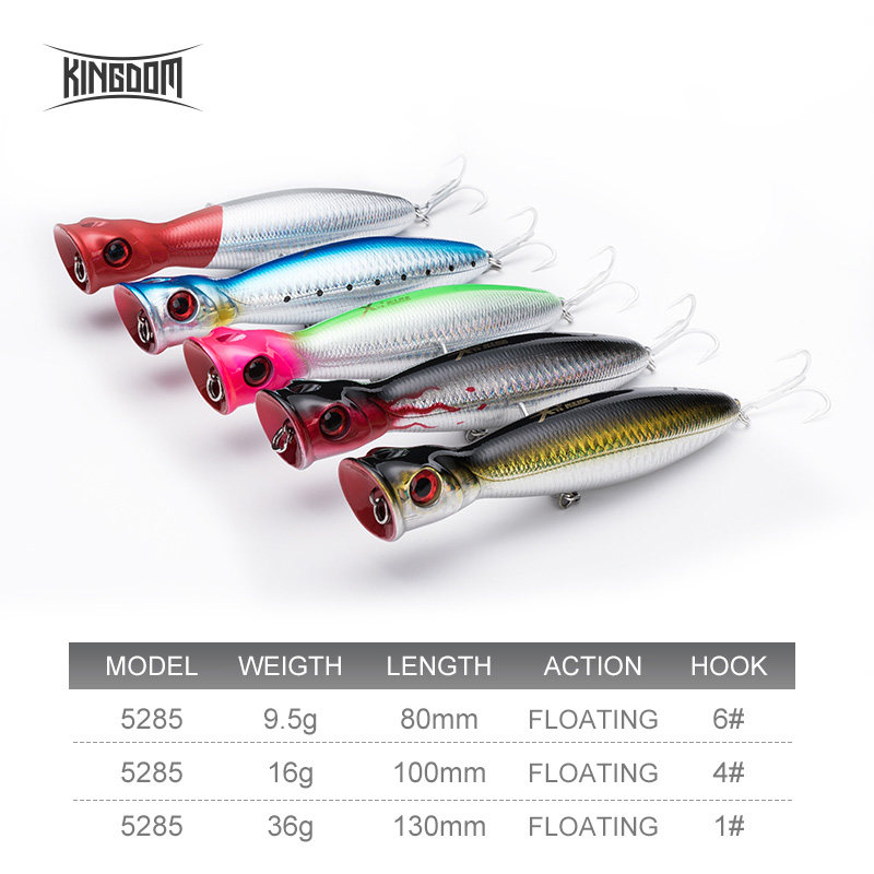 Kingdom Floating Popper Fishin - огляд і ціна Fishing Lure Popper