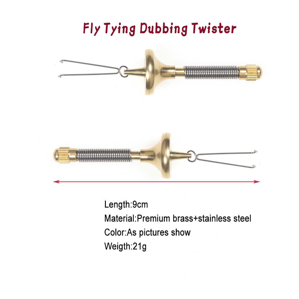 Vampfly 1pc Brass Dubbing Twis - огляд і ціна Fishing Lure Spinner