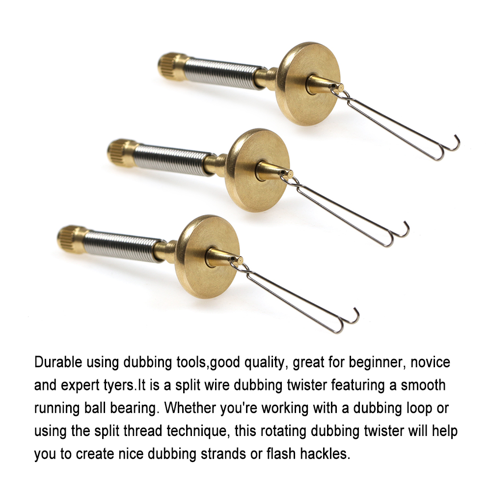 Vampfly 1pc Brass Dubbing Twis - огляд і ціна Fishing Lure Spinner