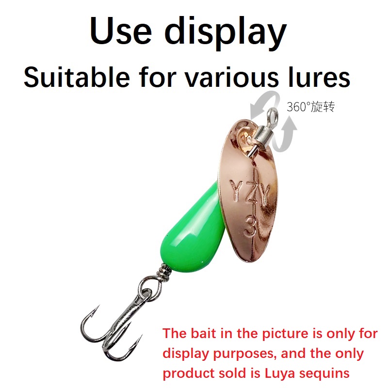 10-20pcs/lot Fishing Spoon Lur - огляд і ціна Fishing Lure Spinnerbait