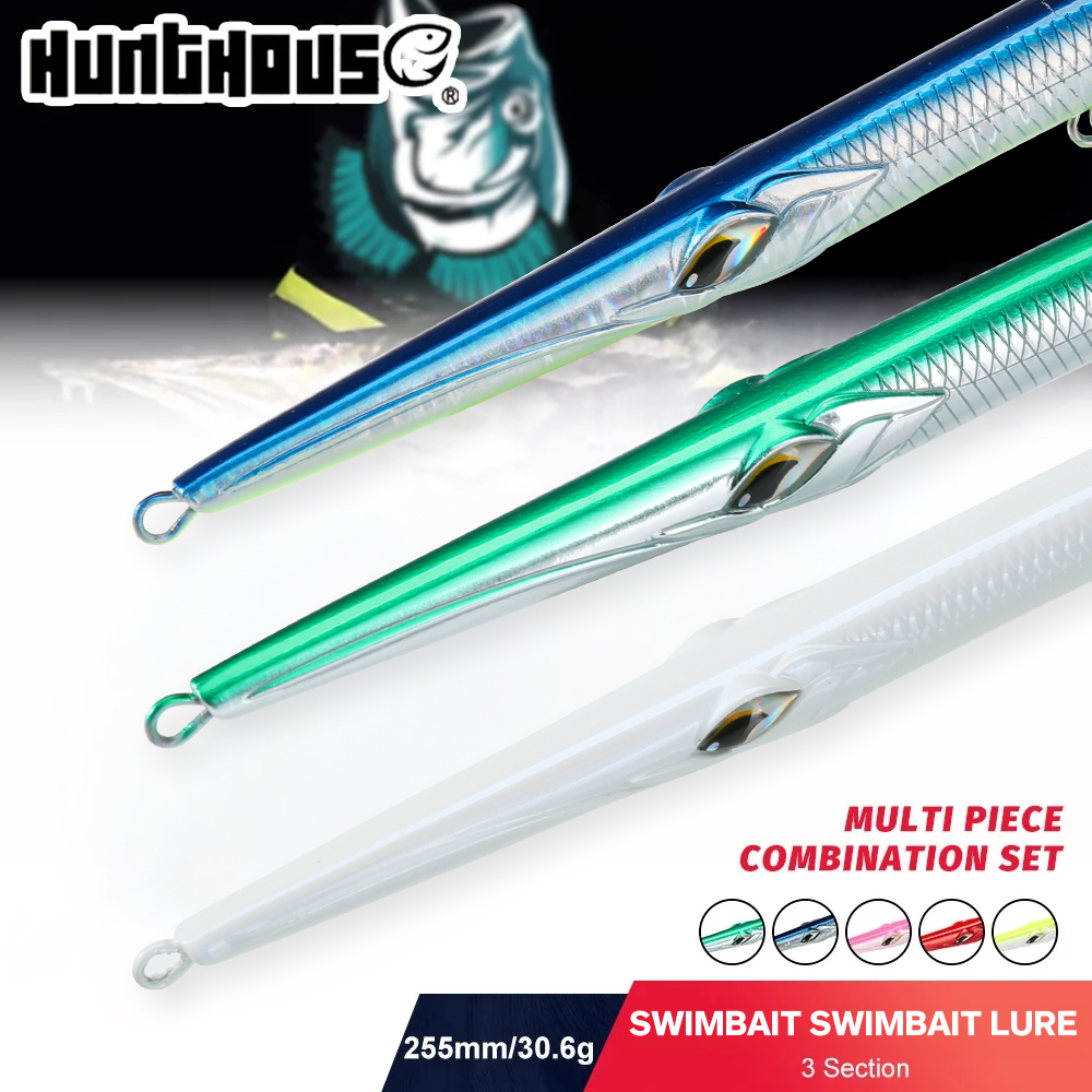 Hunthouse 3PCS Swimbait 255 Pe - огляд і ціна Fishing Lure Popper